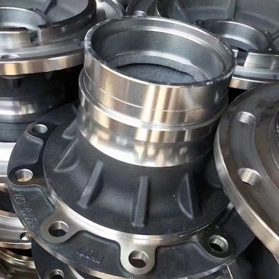 OEM Düktil Demir dökme parçaları Tekerlek merkezleri Shell Kalıp dökme işlemi