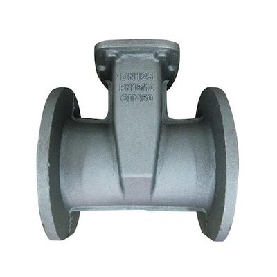 Su Sistemi Temini için DN125 Boru Ek Parçaları Sfero Döküm Tee Bağlantı Parçaları